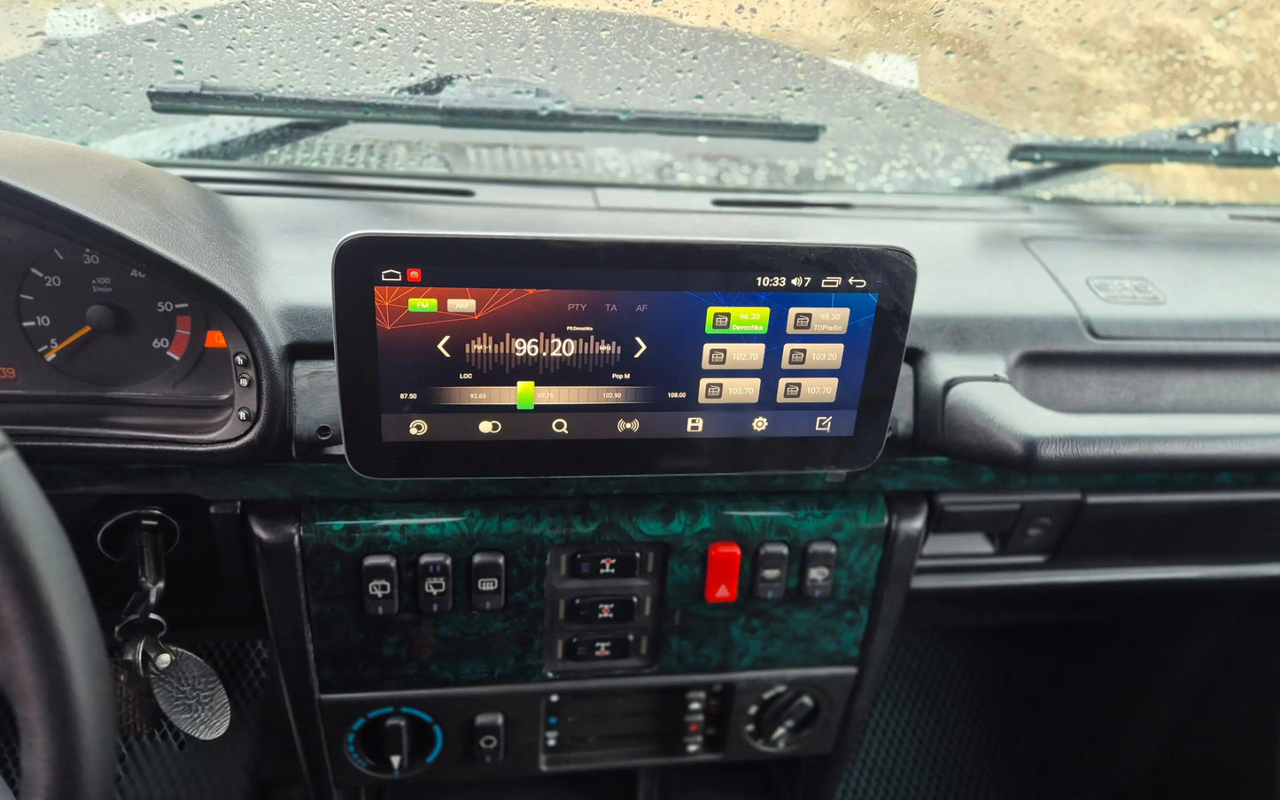 Mercedes-Benz G-Class W460/W461/W463 79-99 Android with bracket - 4GB + 64GB / Front Camera - Android