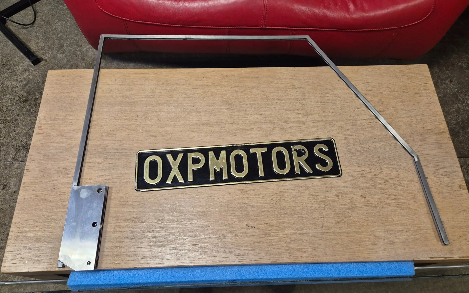 Mercedes-Benz G-Class W461 Wolf Stainlees steel door window frame - Left / Without Window / Silver - door window frame