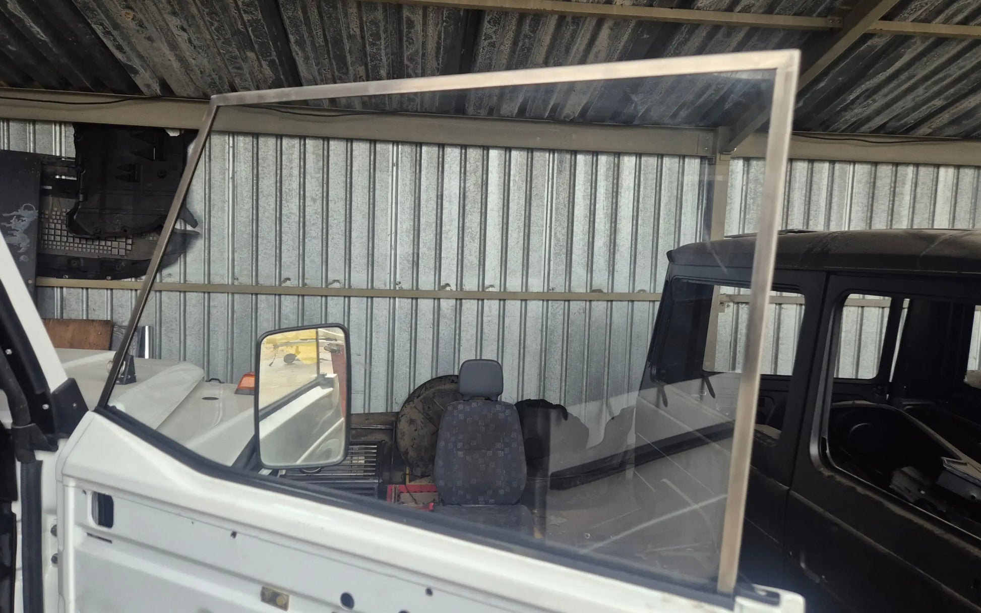 Mercedes-Benz G-Class W461 Wolf Stainlees steel door window frame - door window frame