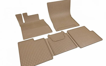 Mercedes-Benz G-Class W463 00-17 Rubber floor mats - Beige - floor mats