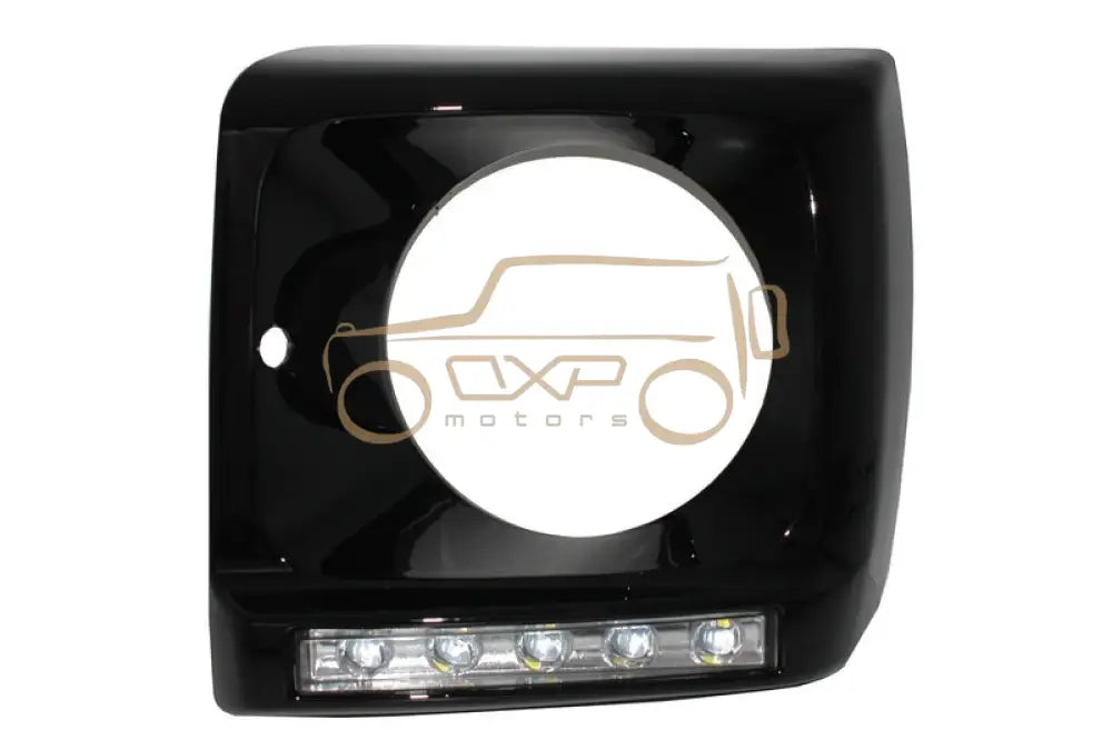 Mercedes-Benz G-Class W463 (1989-2012) Black Headlights Bi-Xenon with covers