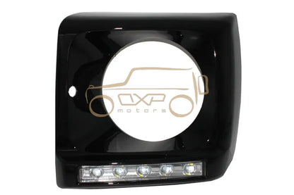 Mercedes-Benz G-Class W463 (1989-2012) Black Headlights Bi-Xenon with covers