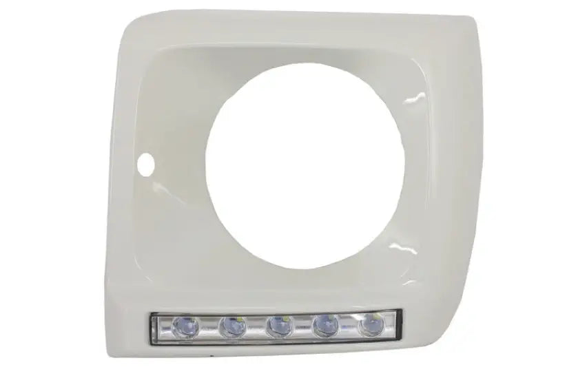 Mercedes-Benz G-Class W463 (1989-2012) G65 Design Headlights Covers White - headlight