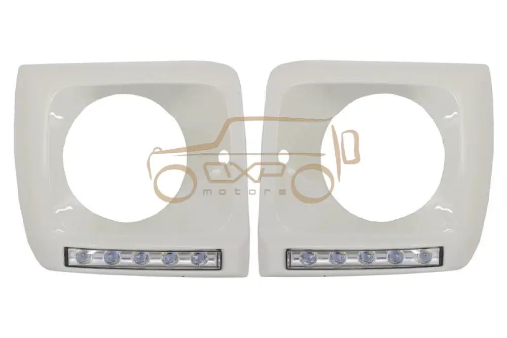 Mercedes-Benz G-Class W463 (1989-2012) G65 Design Headlights Covers White