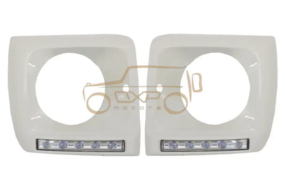 Mercedes-Benz G-Class W463 (1989-2012) G65 Design Headlights Covers White