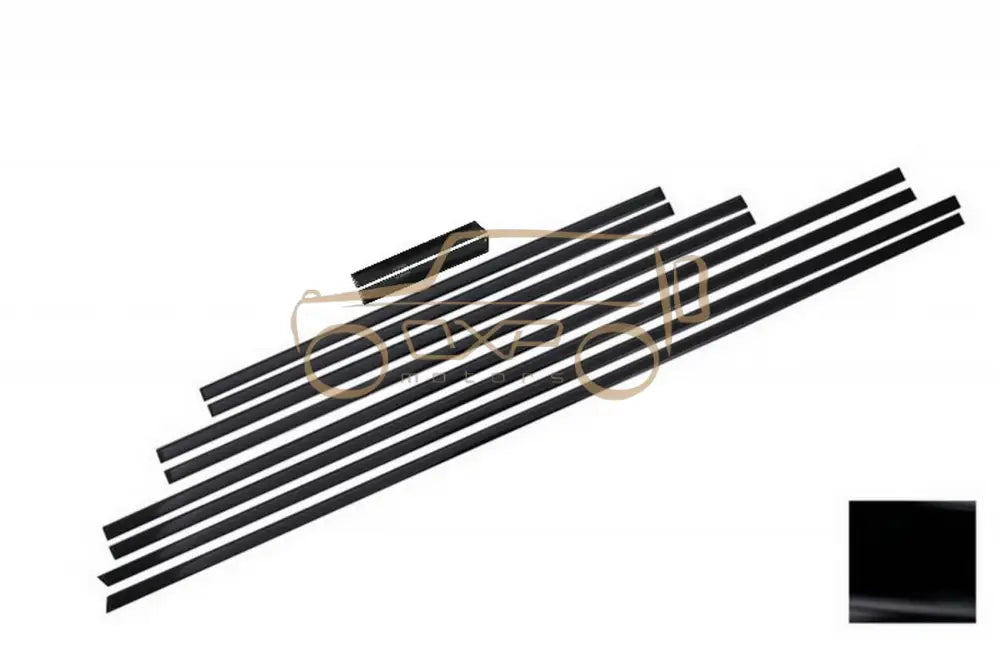 Mercedes-Benz G-Class W463 (1989-2017) Door Moldings Strips Black