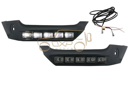 Mercedes-Benz G-Class W463 (1989-up) Front Bumper Spoiler LED DRL