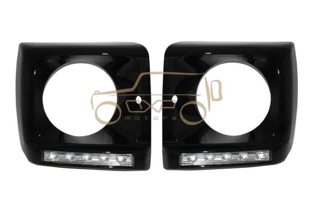Mercedes-Benz G-Class W463 (1989-up) G65 Design Black Headlights Covers