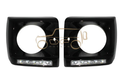 Mercedes-Benz G-Class W463 (1989-up) G65 Design Black Headlights Covers