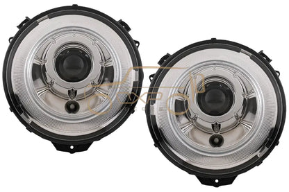 Mercedes-Benz G-Class W463 (2005-2017) Chrome Headlights Bi-Xenon