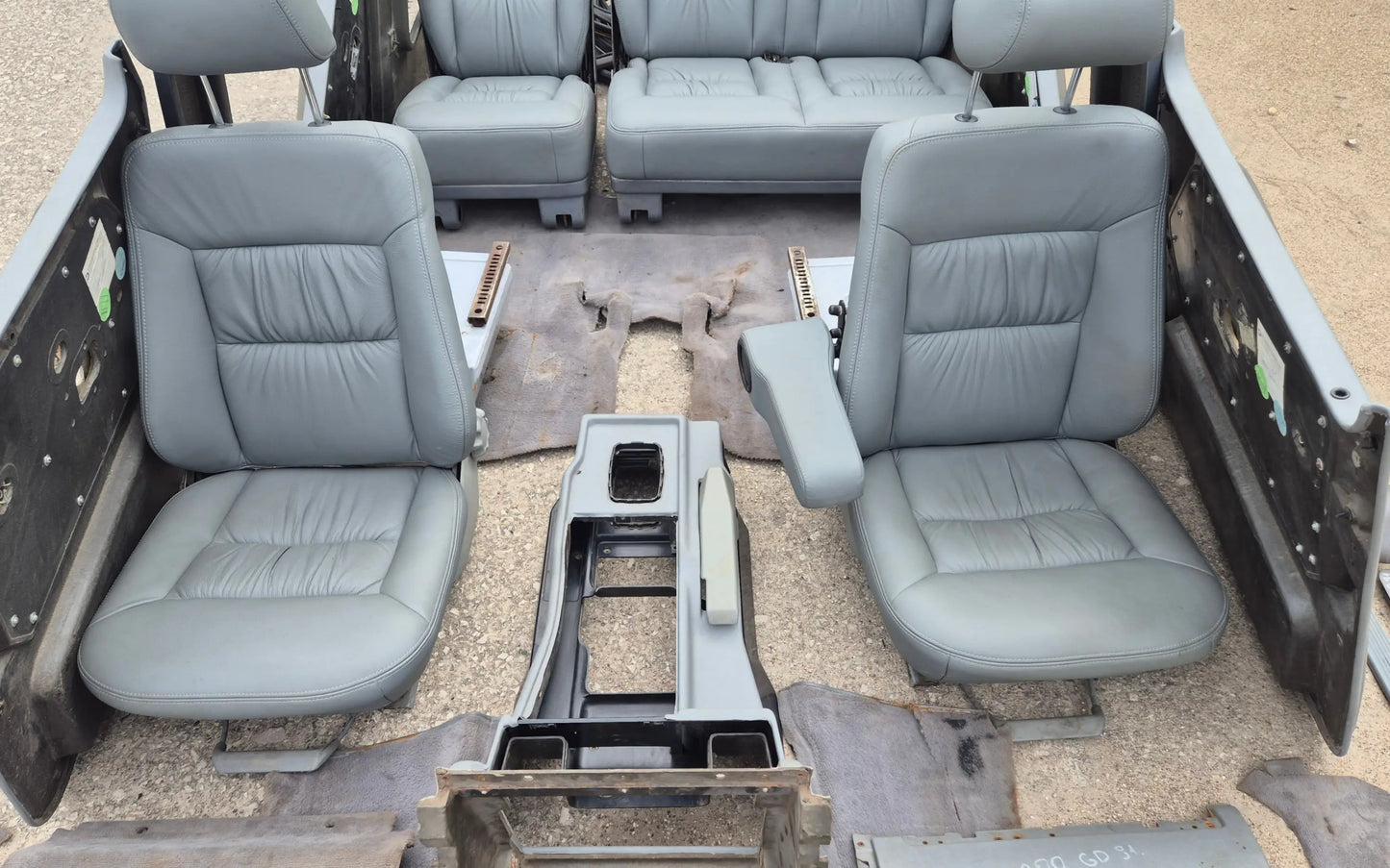 Mercedes-Benz G-Class W463 90-99 Complete grey interior - interior set