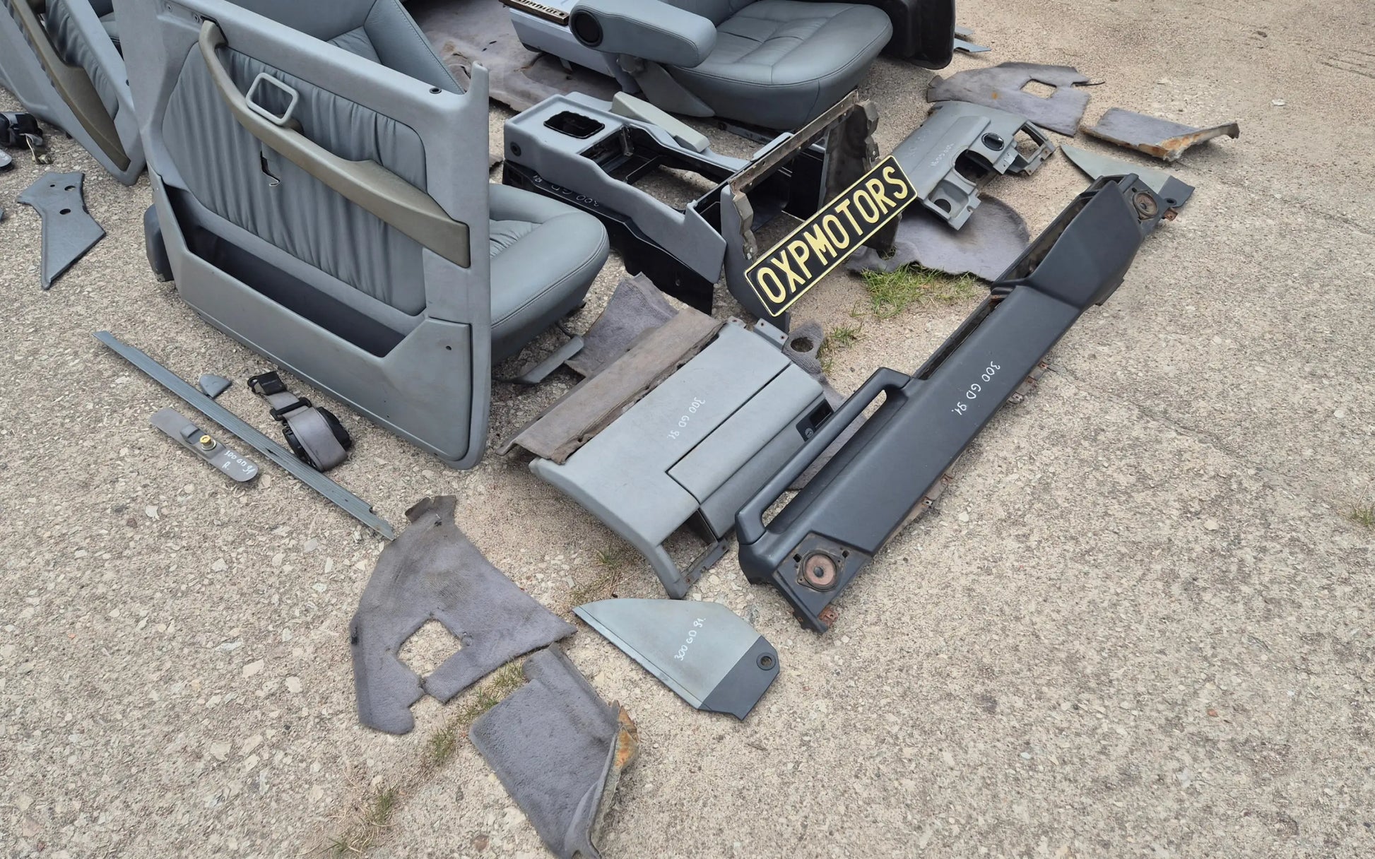 Mercedes-Benz G-Class W463 90-99 Complete grey interior - interior set