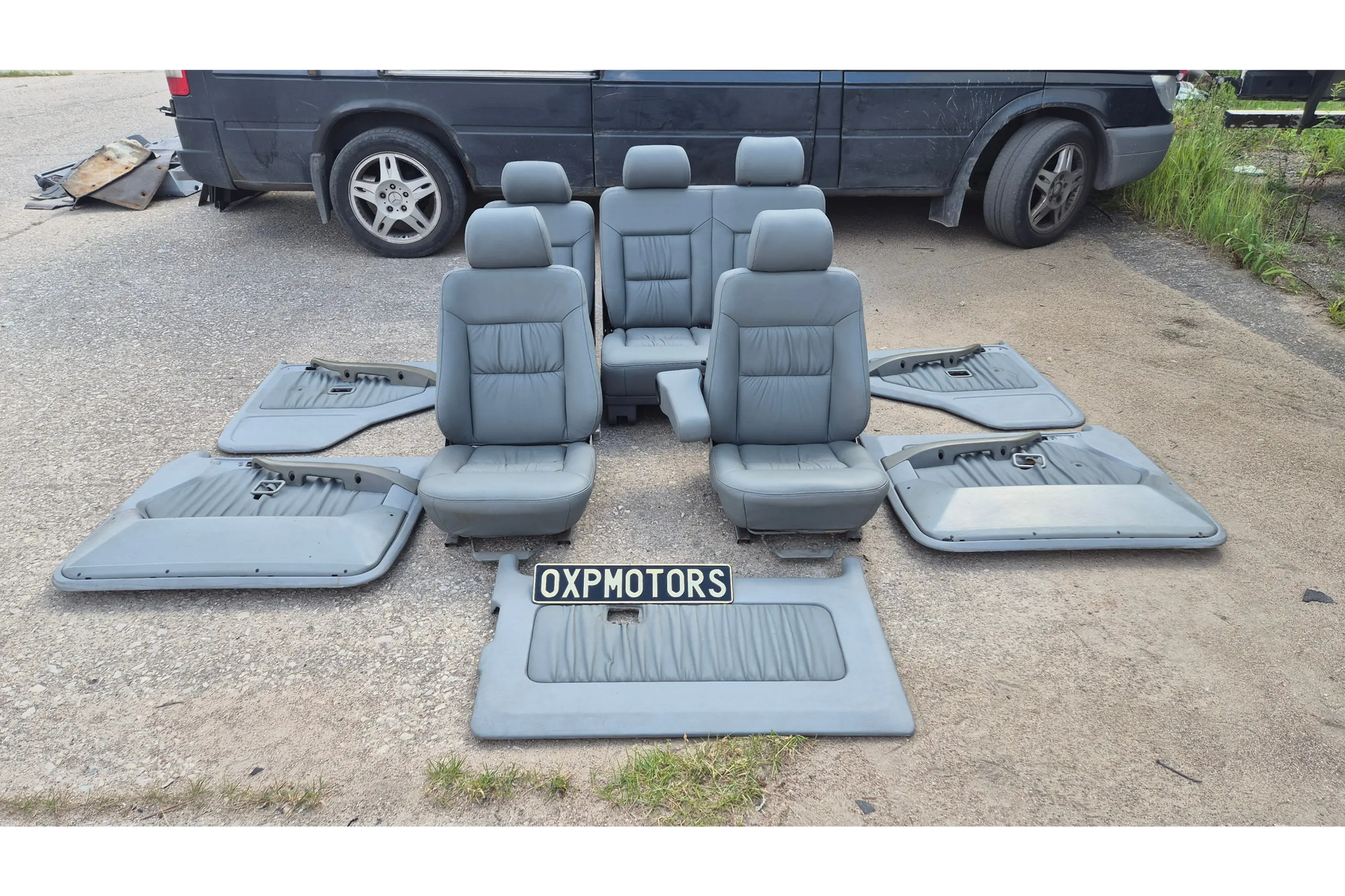 Mercedes-Benz G-Class W463 90-99 Grey seats with door panels - interior set