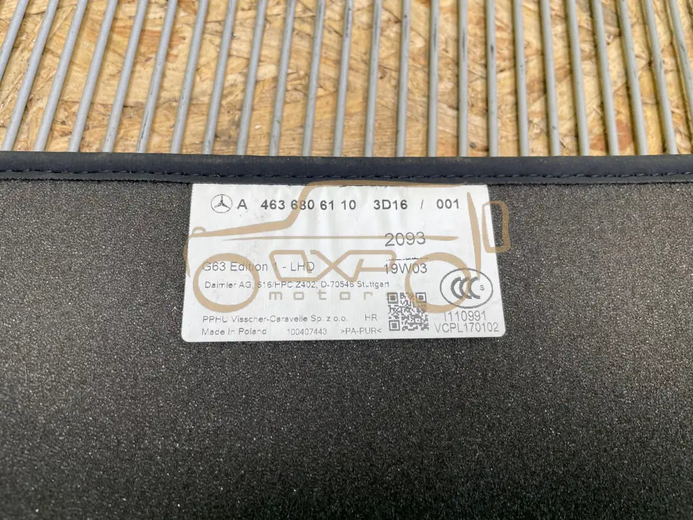 Mercedes-Benz G-Class W463 AMG Floor mats set - floor mats