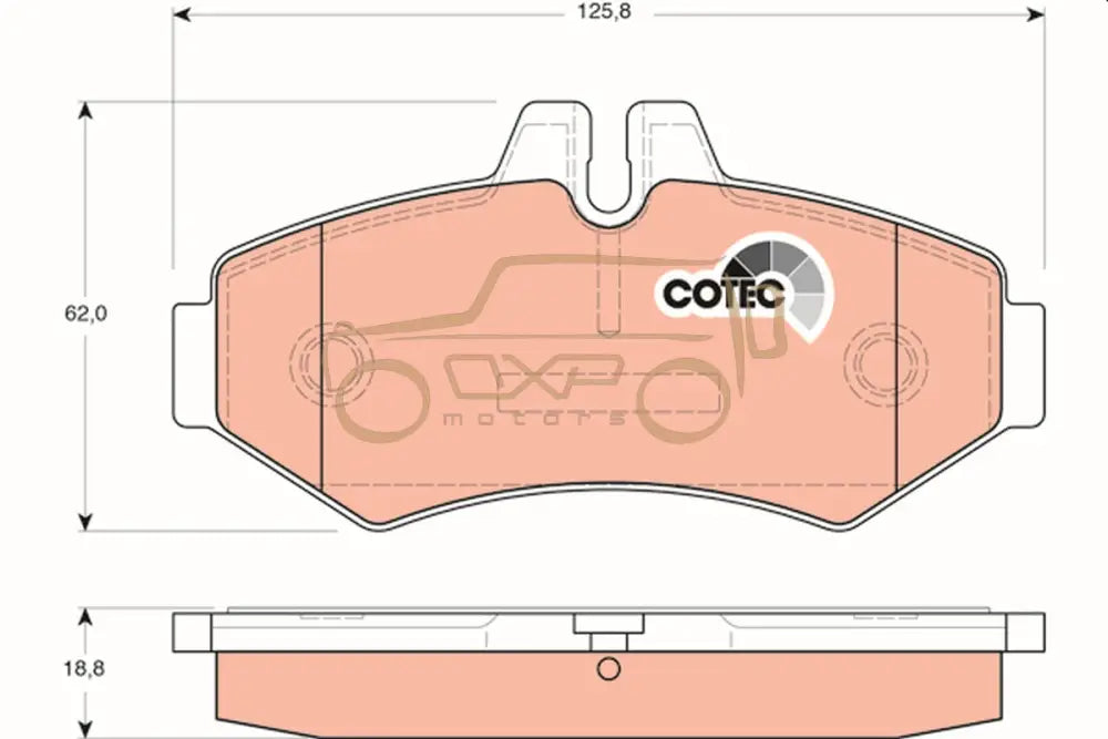 Mercedes-Benz G-Class W463 Brake Pad Set