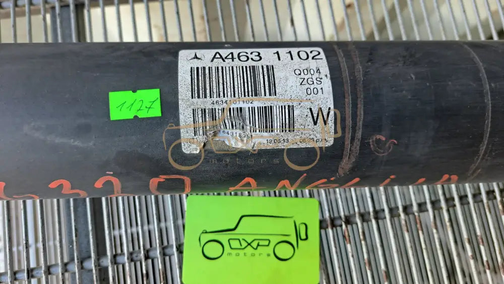 Mercedes-Benz G-Class W463 Cardan shaft rear 990mm for RHD 5000km - OXPParts