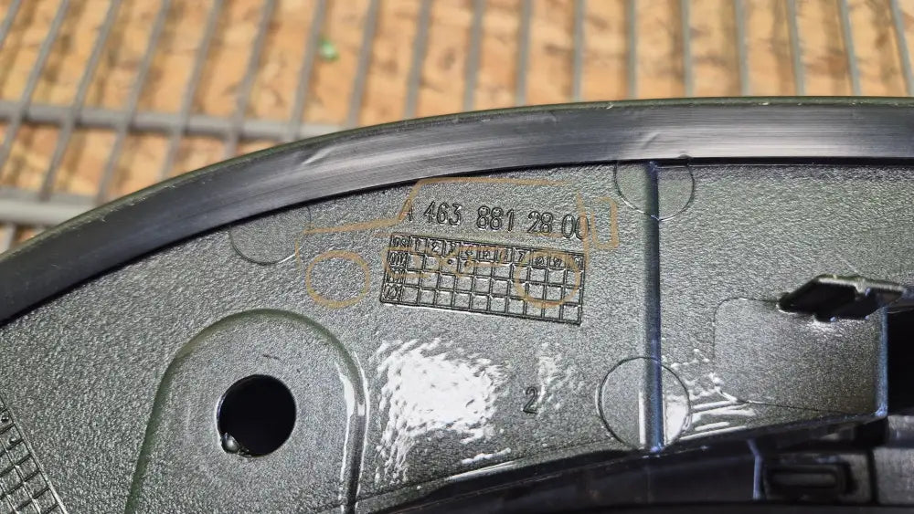 Mercedes-Benz G-Class W463 Fender wheel arch trim cover rear right - fender wheel arch