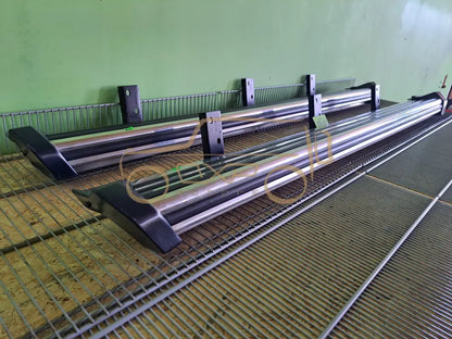 Mercedes-Benz G-Class W463 Footboard set stainless steel