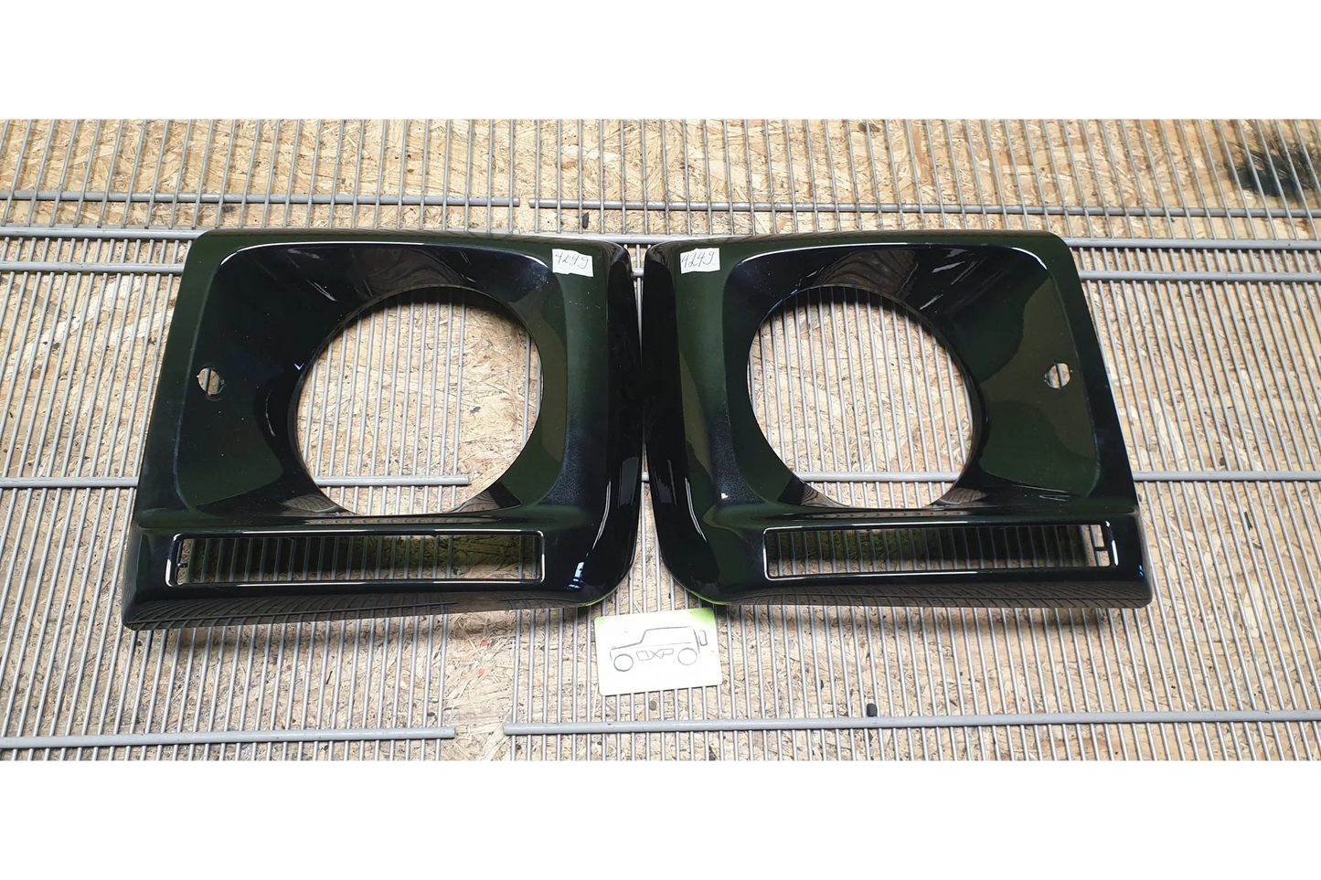 Mercedes-Benz G-Class W463 Headlight cover molding set - headlight cover