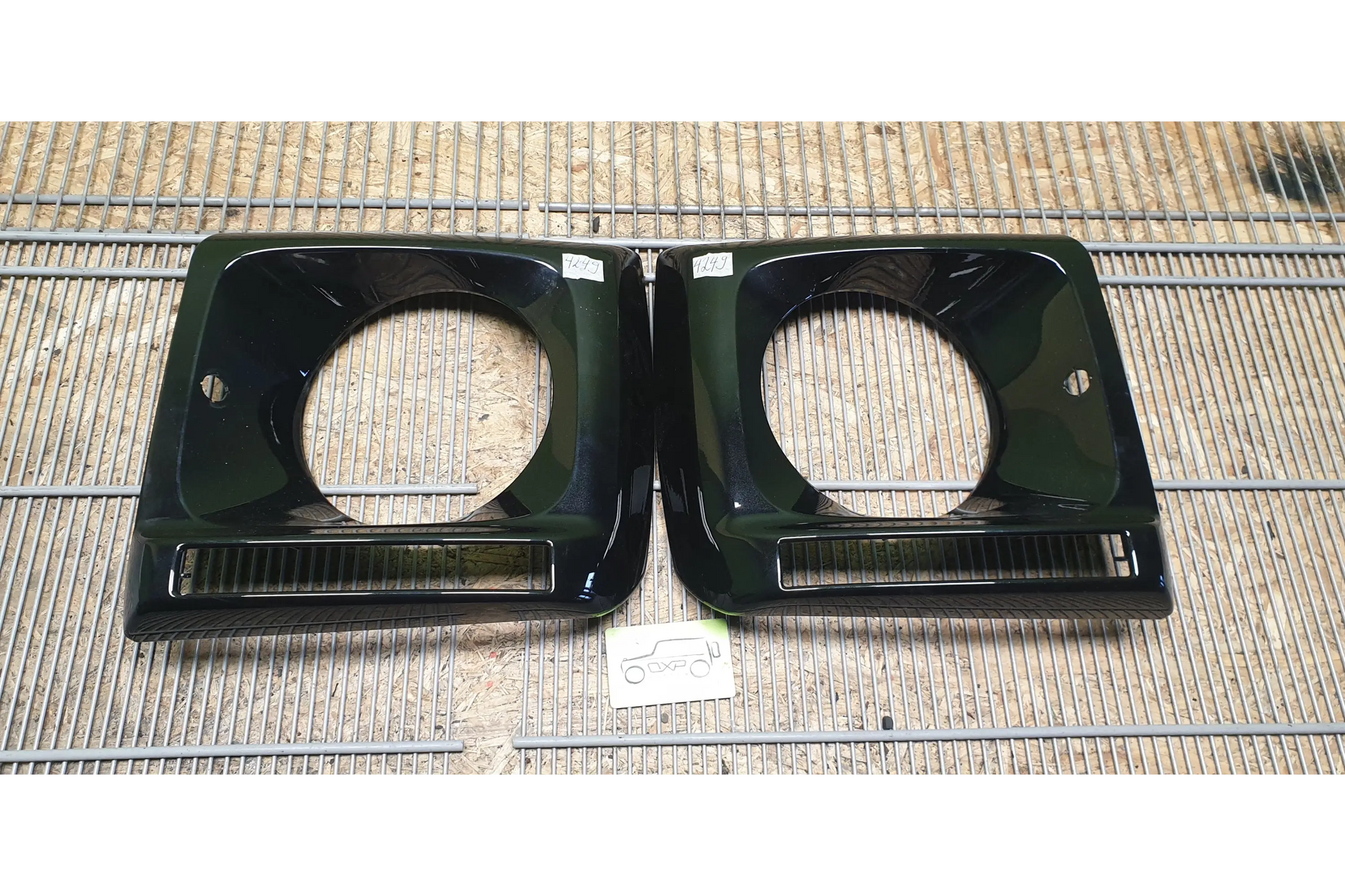 Mercedes-Benz G-Class W463 Headlight cover molding set - headlight cover