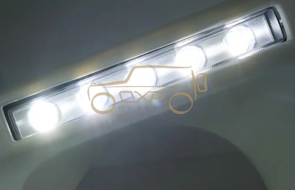 Mercedes-Benz G-Class W463 Headlights Covers with LED DRL Daytime Running Lights