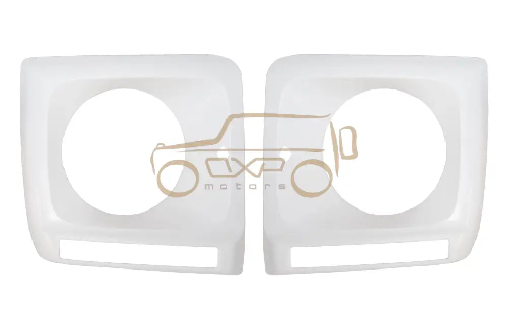 Mercedes-Benz G-Class W463 Headlights Covers with LED DRL Daytime Running Lights