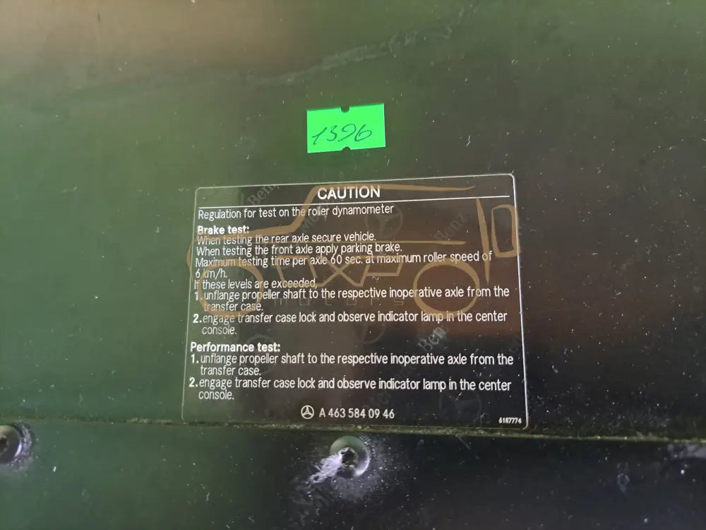 Mercedes-Benz G-Class W463 Heizgehäusekasten/Heating Housing Box