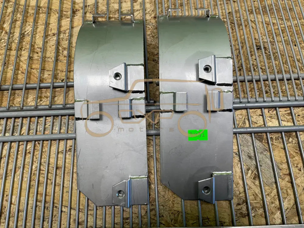 Mercedes-Benz G-Class W463 NEW Stainless steel fuel tank strap set