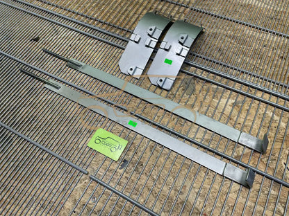 Mercedes-Benz G-Class W463 NEW Stainless steel fuel tank strap set