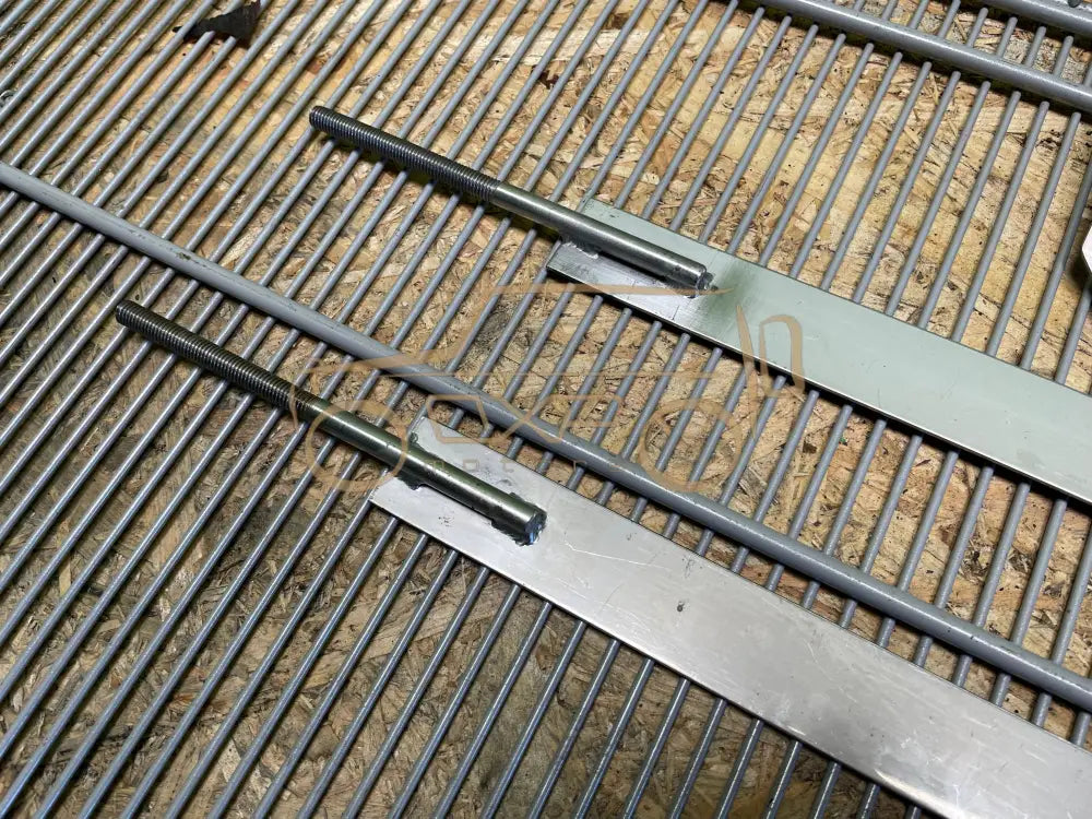 Mercedes-Benz G-Class W463 NEW Stainless steel fuel tank strap set