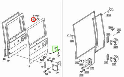 Mercedes-Benz G-Class W463 Stainlees Steel Door ramp plate - door ramp plate