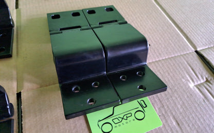 Mercedes-Benz G-Class W463 Stainless Steel Doors Hood + Trunk Door Hinge Set 12 pcs - hinge set