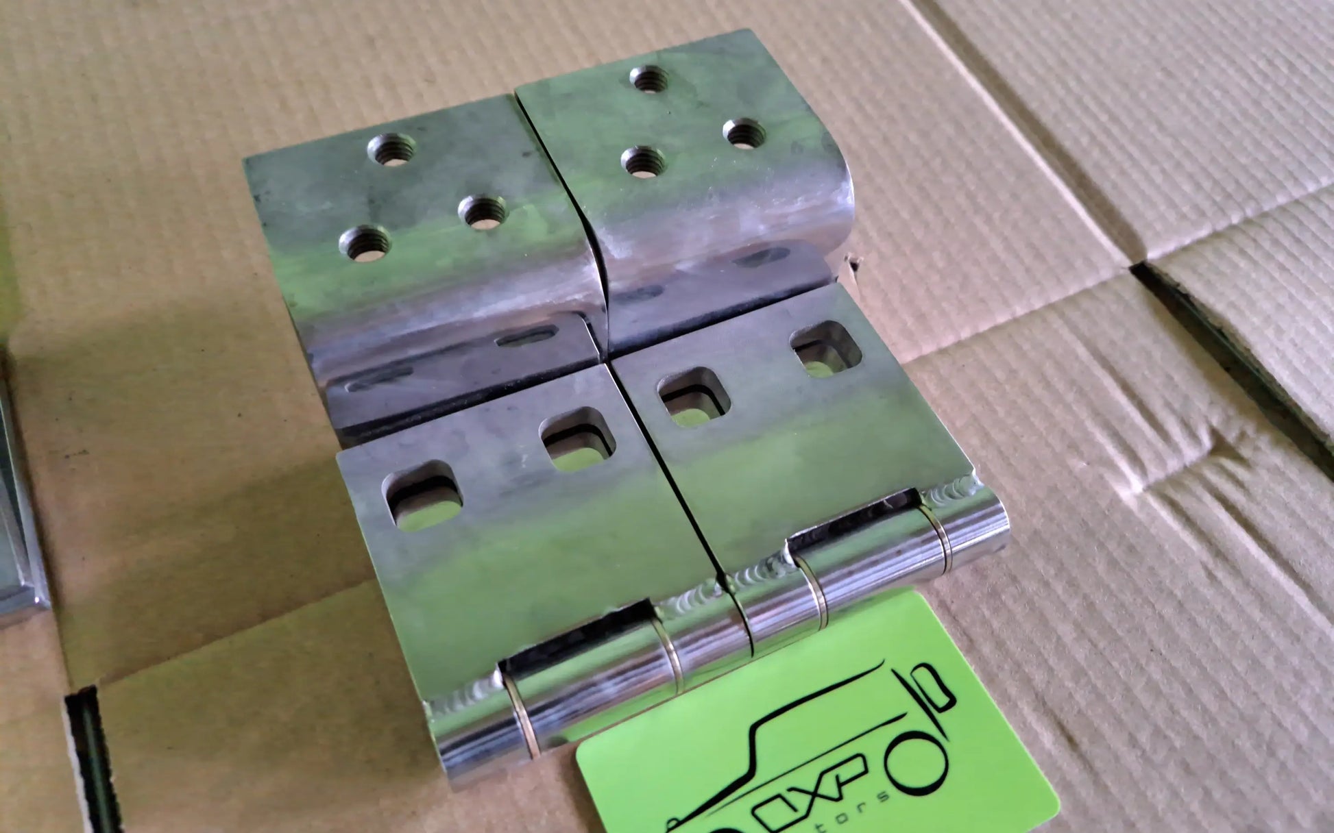 Mercedes-Benz G-Class W463 Stainless Steel Doors Hood + Trunk Door Hinge Set 12 pcs - hinge set