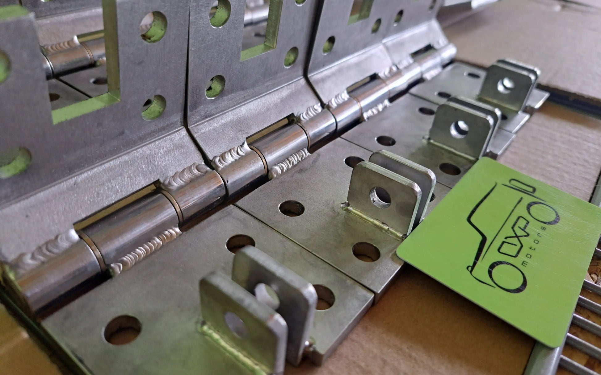 Mercedes-Benz G-Class W463 Stainless Steel Doors Hood + Trunk Door Hinge Set 12 pcs - hinge set