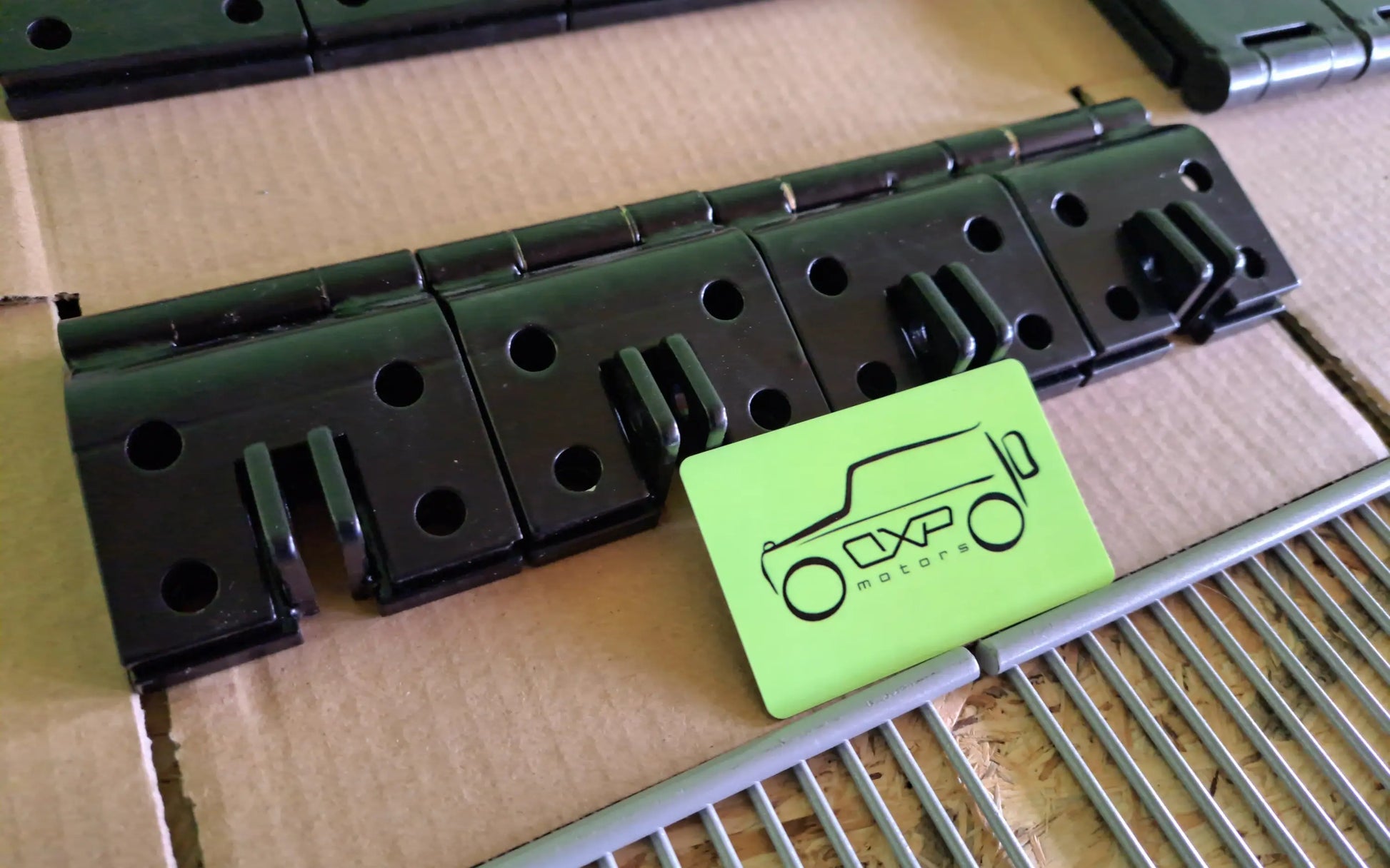 Mercedes-Benz G-Class W463 Stainless Steel Doors Hood + Trunk Door Hinge Set 12 pcs - hinge set