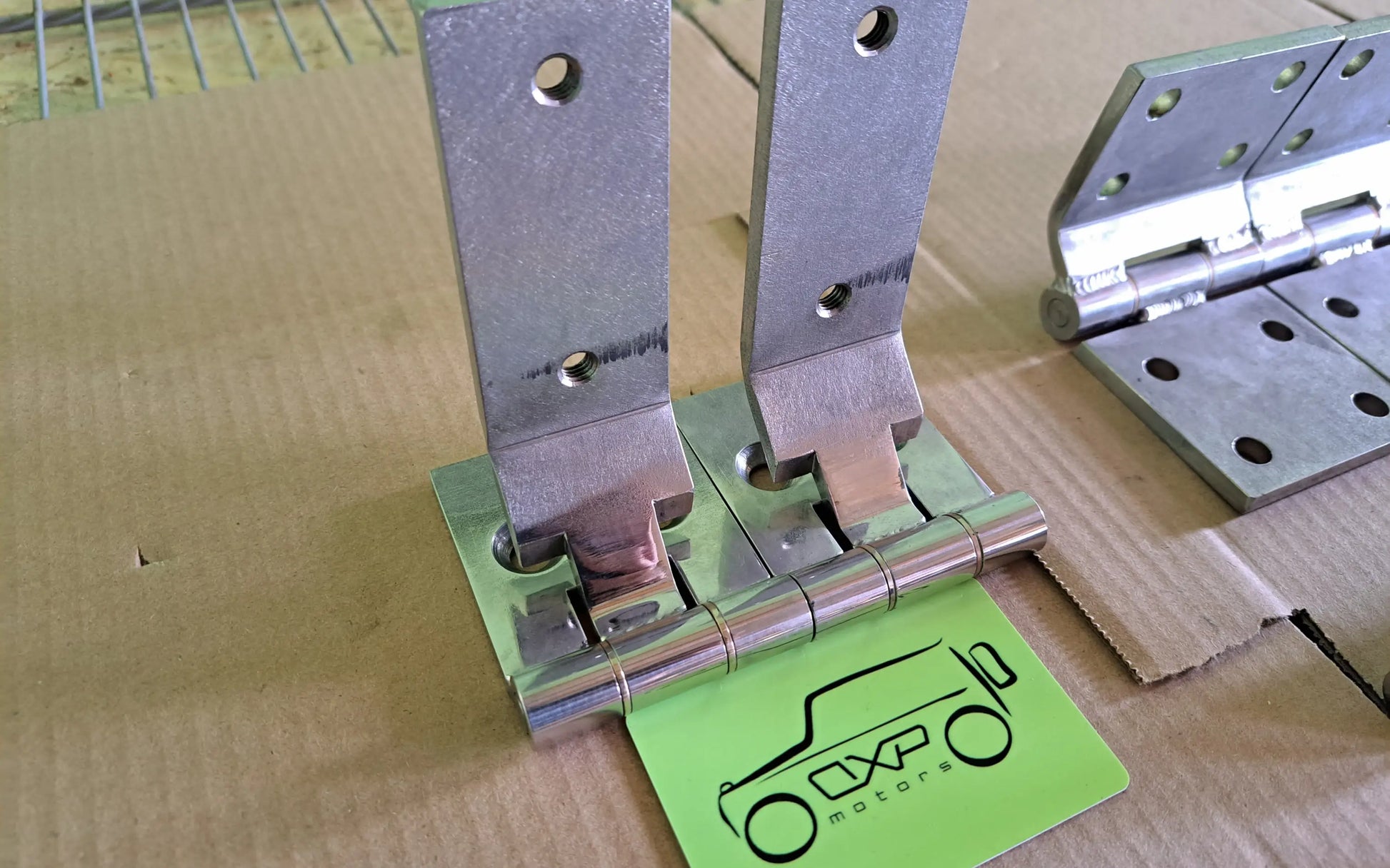 Mercedes-Benz G-Class W463 Stainless Steel Doors Hood + Trunk Door Hinge Set 12 pcs - hinge set