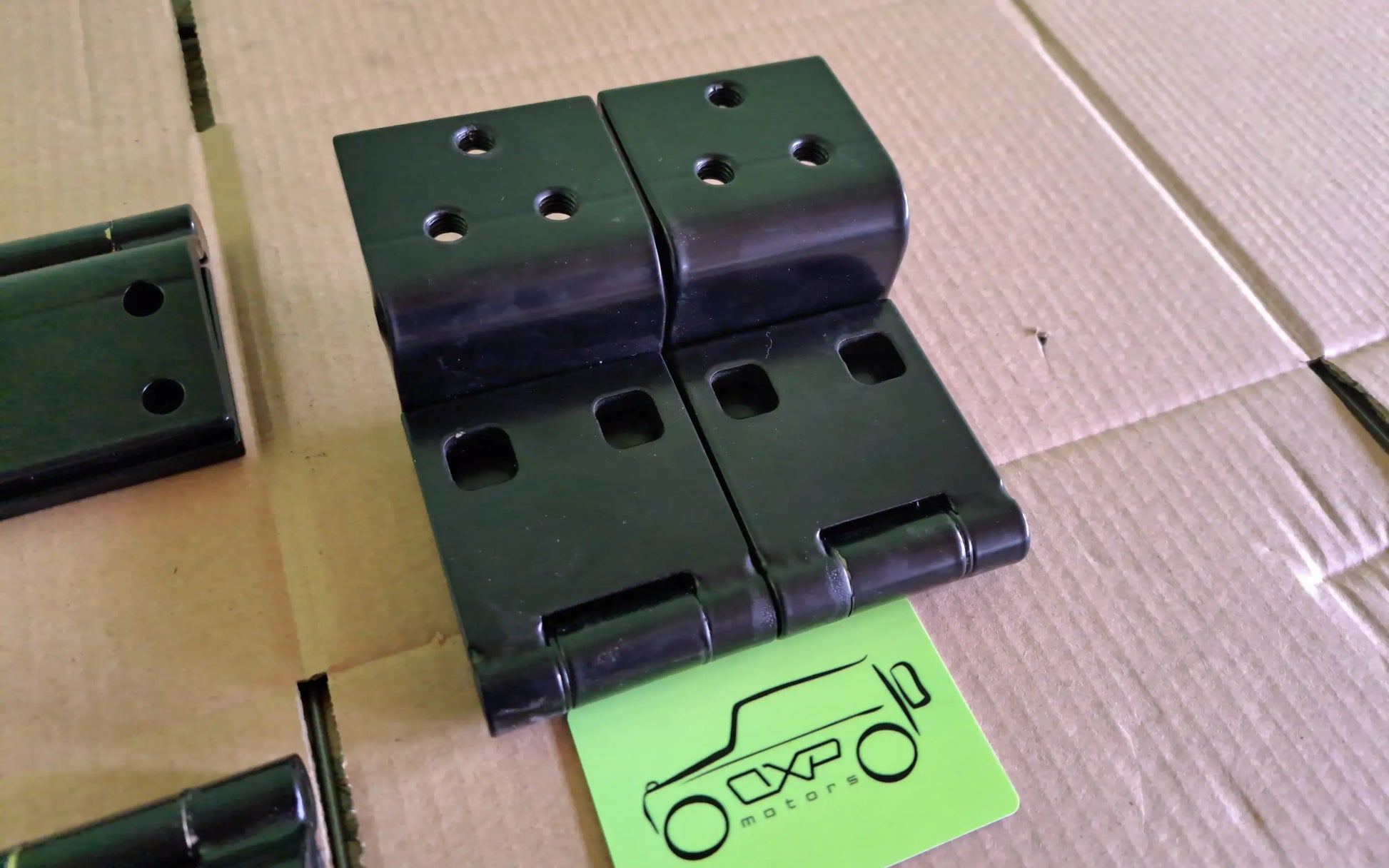 Mercedes-Benz G-Class W463 Stainless Steel Doors Hood + Trunk Door Hinge Set 12 pcs - hinge set