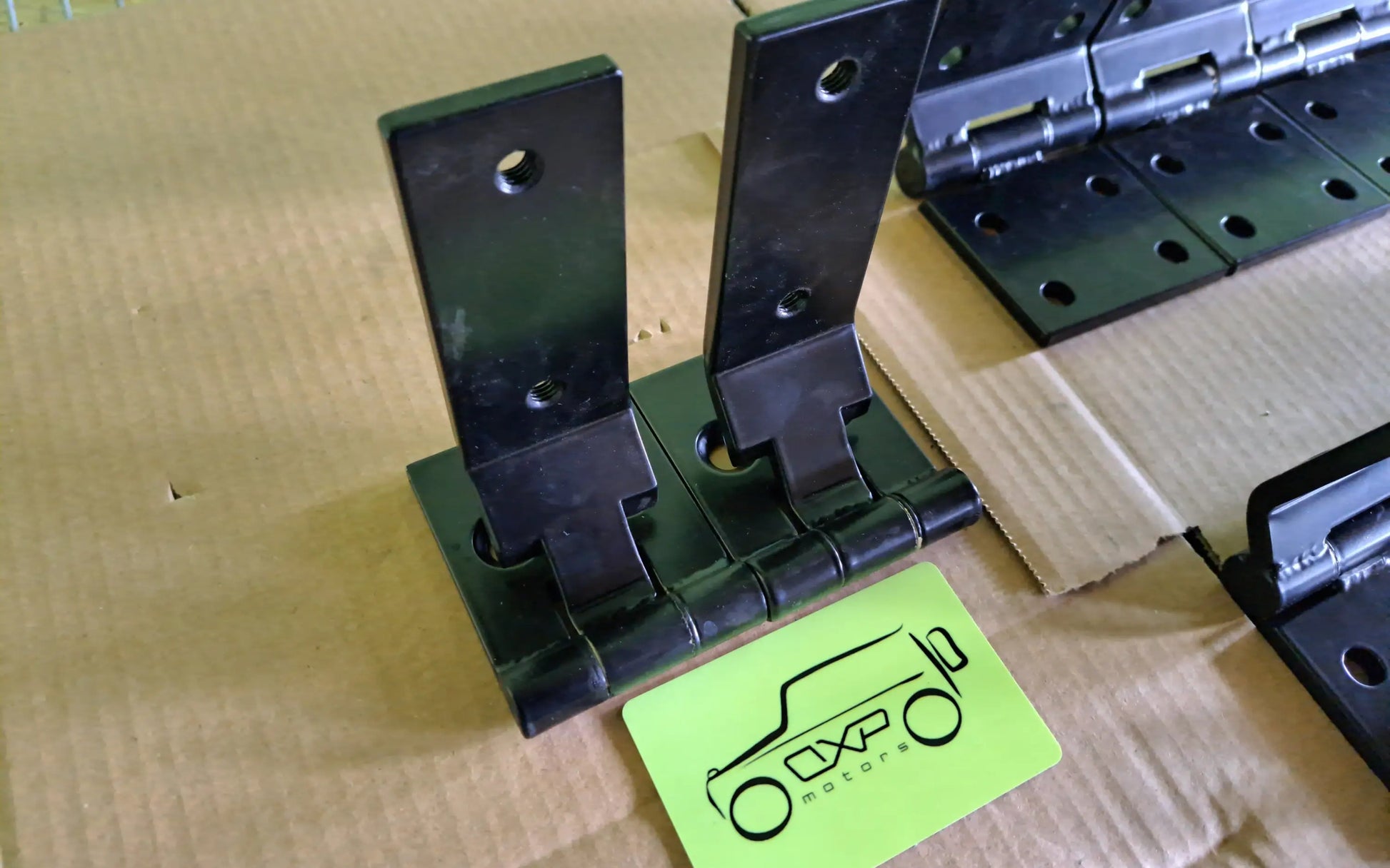 Mercedes-Benz G-Class W463 Stainless Steel Doors Hood + Trunk Door Hinge Set 12 pcs - hinge set