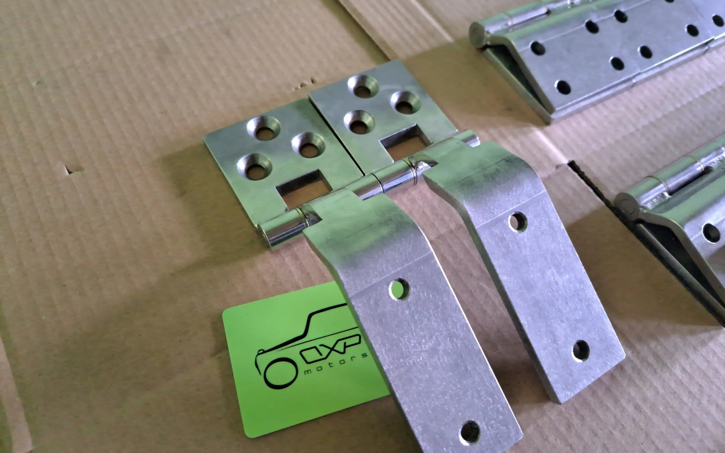 Mercedes-Benz G-Class W463 Stainless Steel Doors Hood + Trunk Door Hinge Set 12 pcs - hinge set