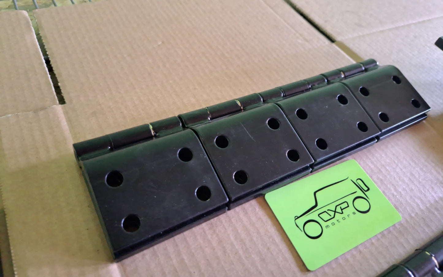 Mercedes-Benz G-Class W463 Stainless Steel Doors Hood + Trunk Door Hinge Set 12 pcs - hinge set