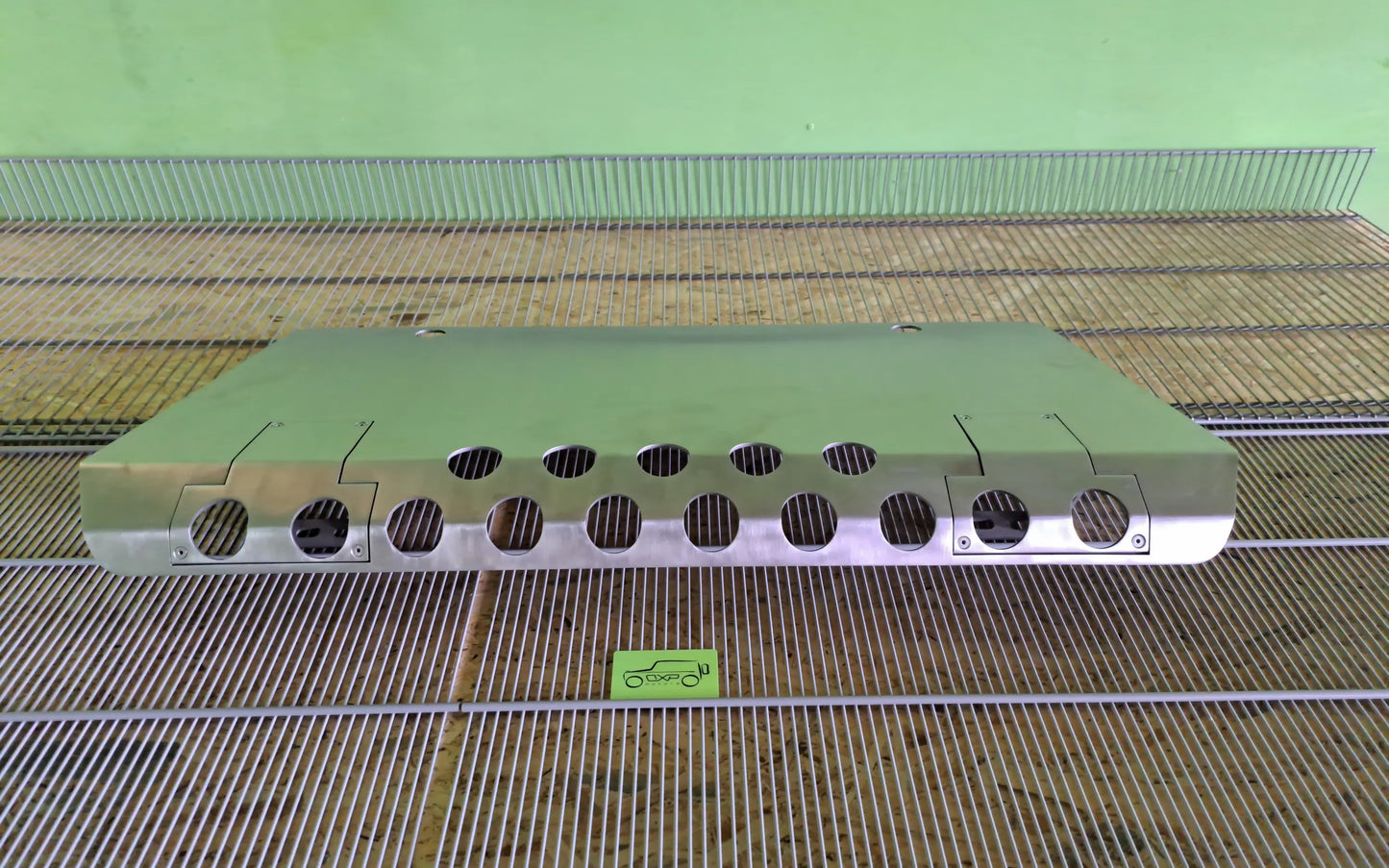 Mercedes-Benz G-Class W463 Stainless Steel Skid Plate Guard for G63 Front Bumper 1990-2017 - front bumper