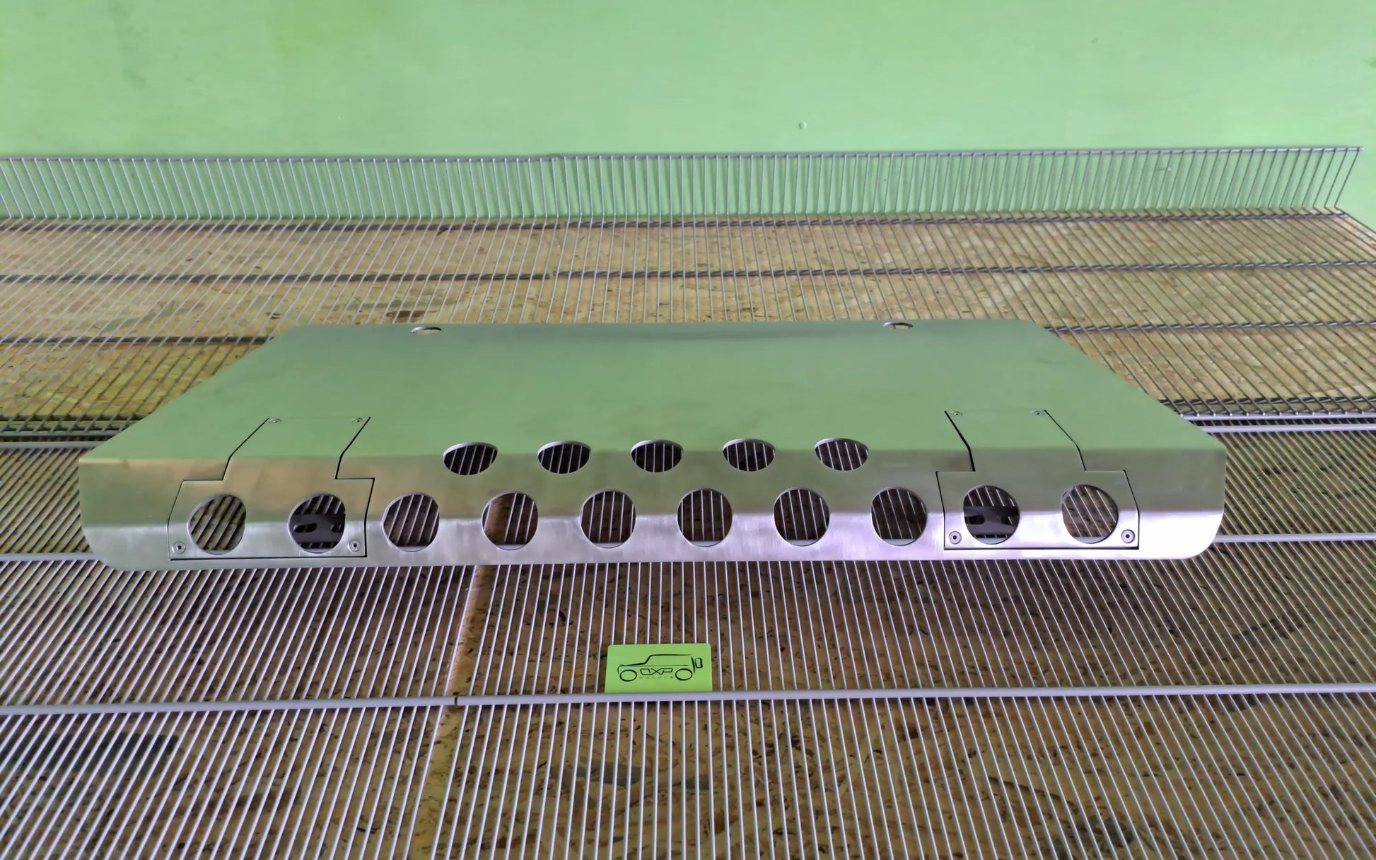 Mercedes-Benz G-Class W463 Stainless Steel Skid Plate Guard for G63 Front Bumper 1990-2017 - front bumper