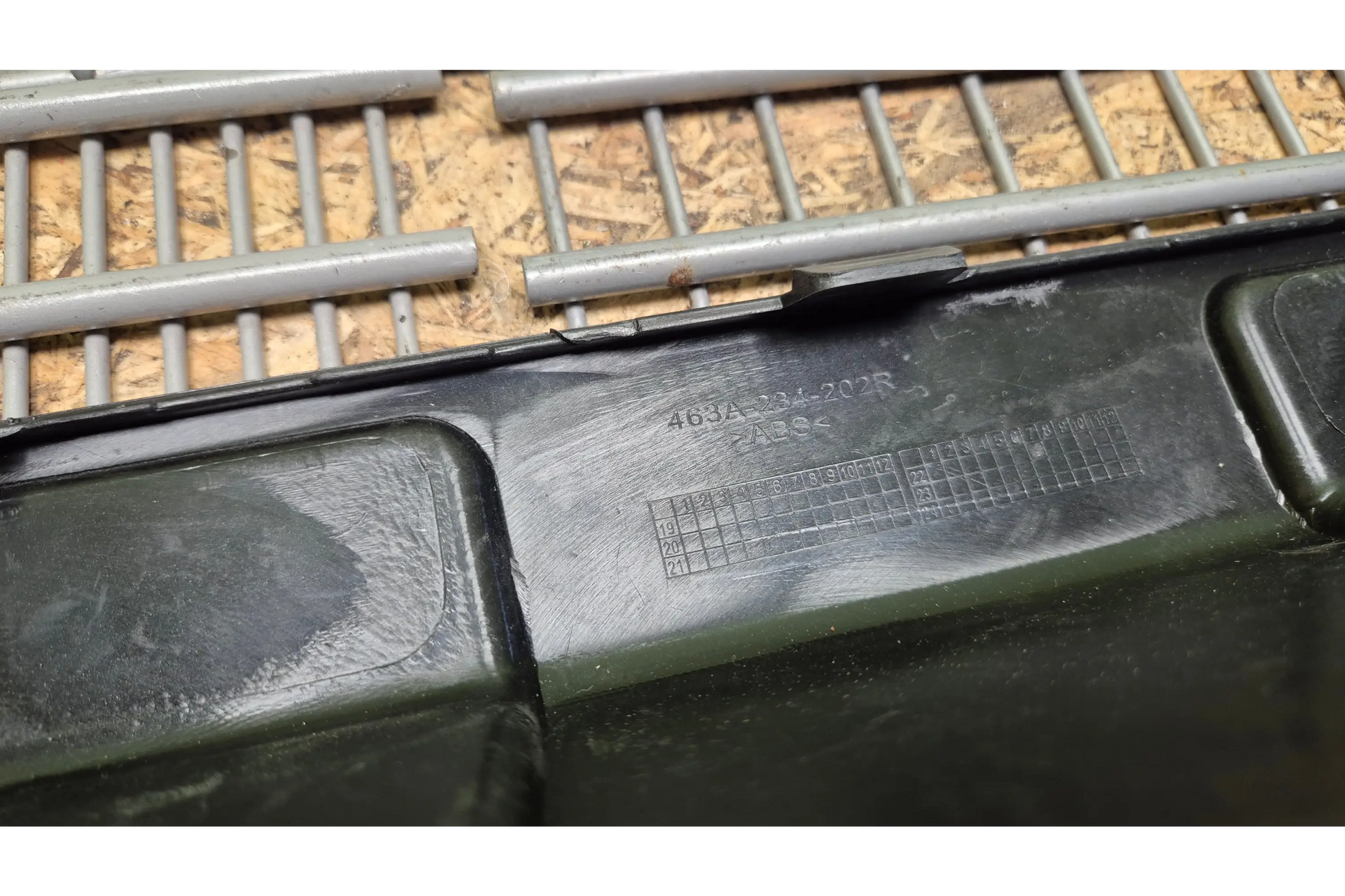 Mercedes-Benz G-Class W463A/464 NEW Brabus Front Bumper Lip - front bumper lip