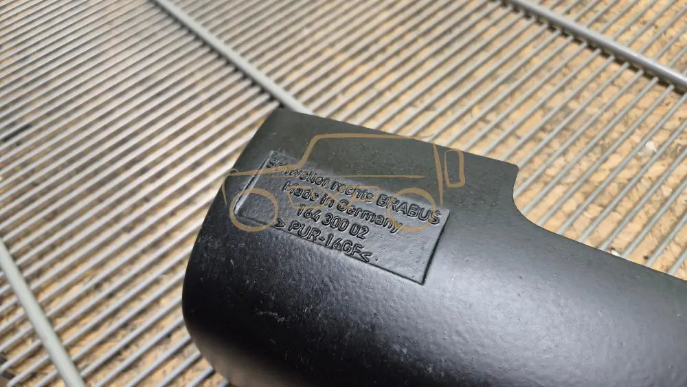 Mercedes-Benz GL-Class W164 Brabus side skirts illuminated - Brabus side skirts