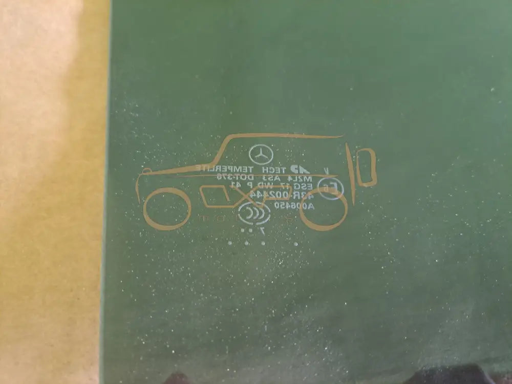 Mercedes-Benz GL-Class W164 NEW Door glass rear left