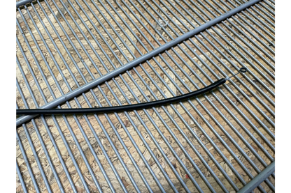 Mercedes-Benz S-Class W126 Heater unit flap cable pull rear genuine - heater unit flap cable