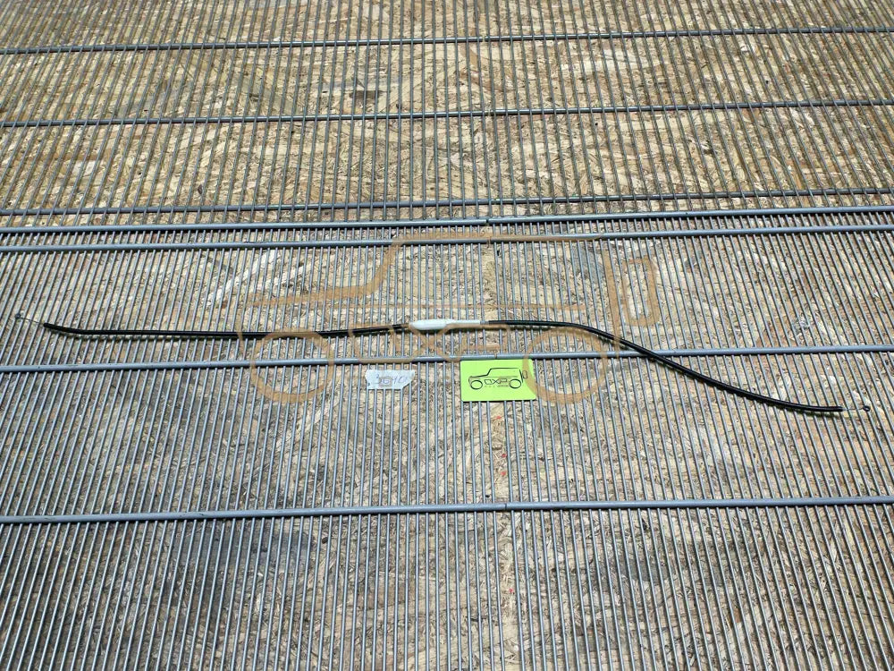 Mercedes-Benz S-Class W126 Heater unit flap cable pull rear genuine - heater unit flap cable