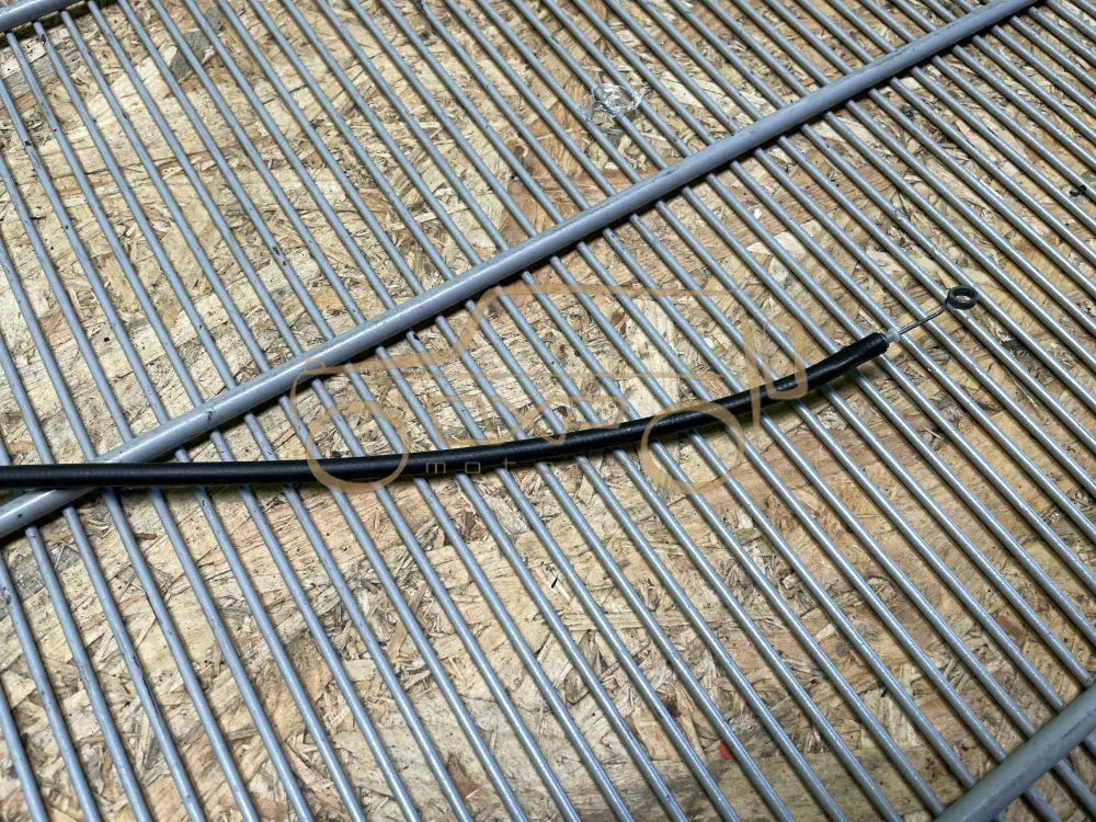Mercedes-Benz S-Class W126 Heater unit flap cable pull rear genuine - heater unit flap cable