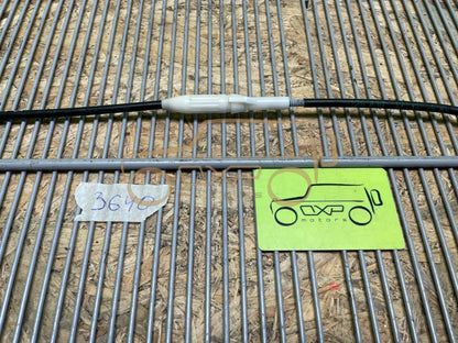 Mercedes-Benz S-Class W126 Heater unit flap cable pull rear genuine - heater unit flap cable