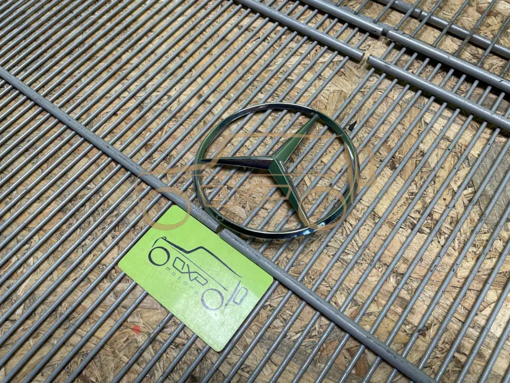 Mercedes-benz S-Class W126 Rear trunk lid emblem - trunk lid emblem